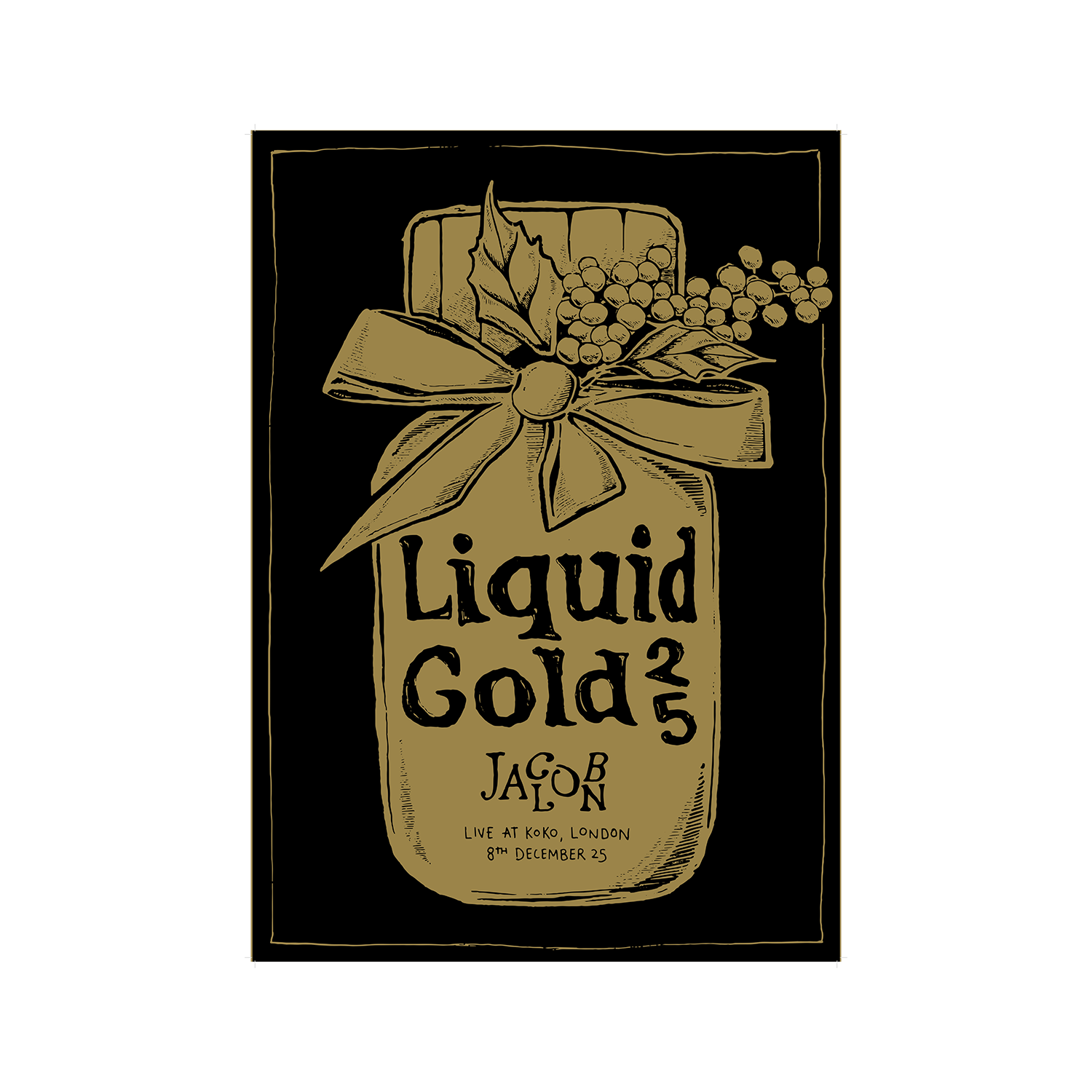 Jacob Alon - Liquid Gold KOKO Print